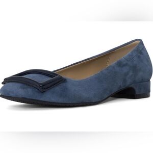 NYDJ Women's Baran Ballerina Flat Ballet For Comfortable Fit and Classic Style